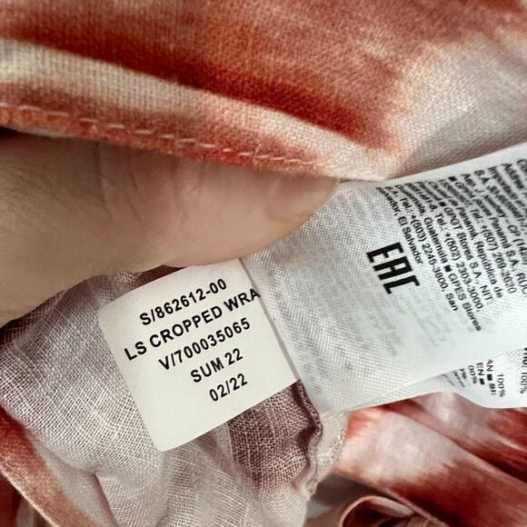 Banana Republic Petite Wayfinder Linen Wrap Top - Picture 8 of 8